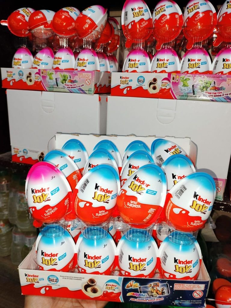 Kinder joy chocolate
