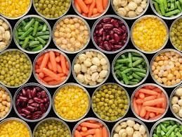 Canned Fruits And Vegetable
