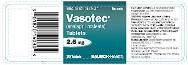 Enalapril (Vasotec)